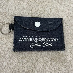carrie underwood fan club mini wallet